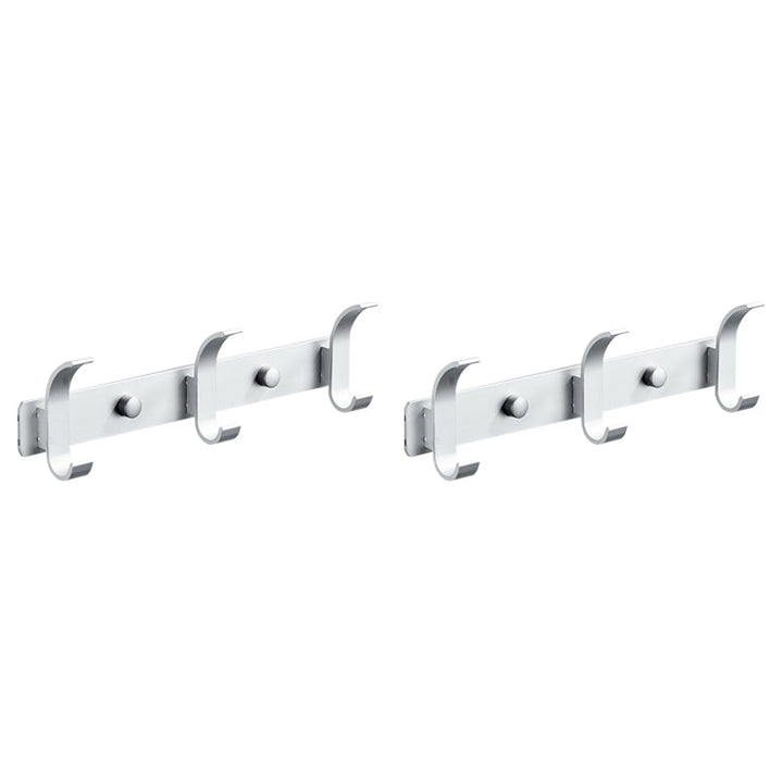 BowLift | Modern Bathroom Accessory Set Silver/Black Bathroom Accessory Kit