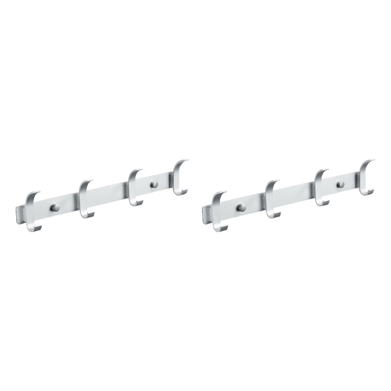 BowLift | Modern Bathroom Accessory Set Silver/Black Bathroom Accessory Kit