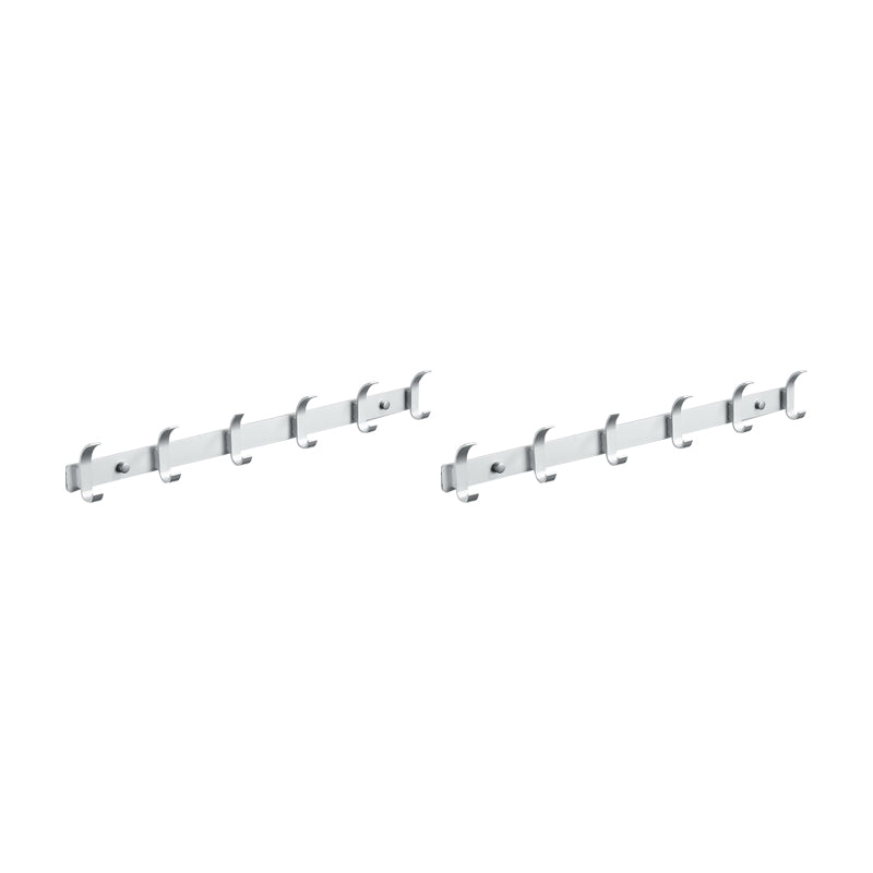 BowLift | Modern Bathroom Accessory Set Silver/Black Bathroom Accessory Kit