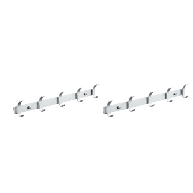 BowLift | Modern Bathroom Accessory Set Silver/Black Bathroom Accessory Kit