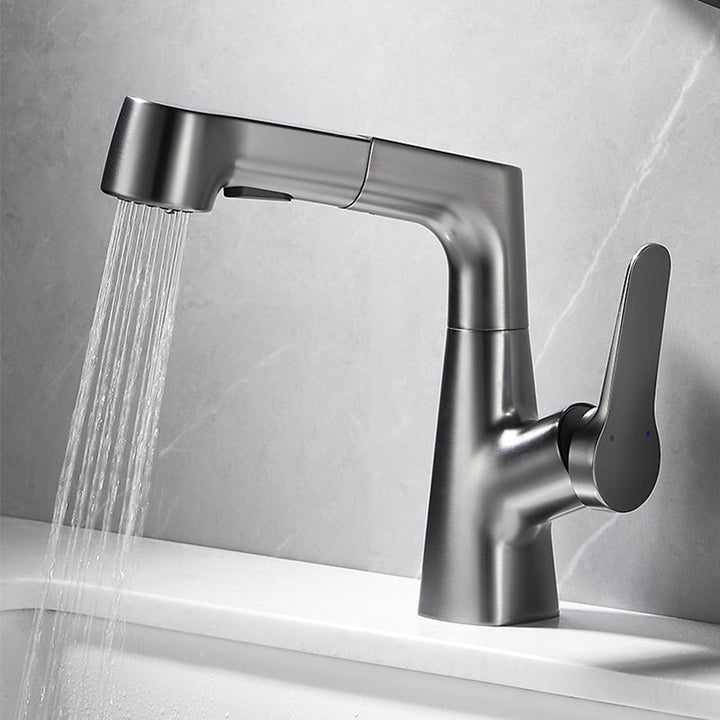 BowLift | Pull-out Vessel Faucet Modern Sink Faucet with a Single Lever Handle