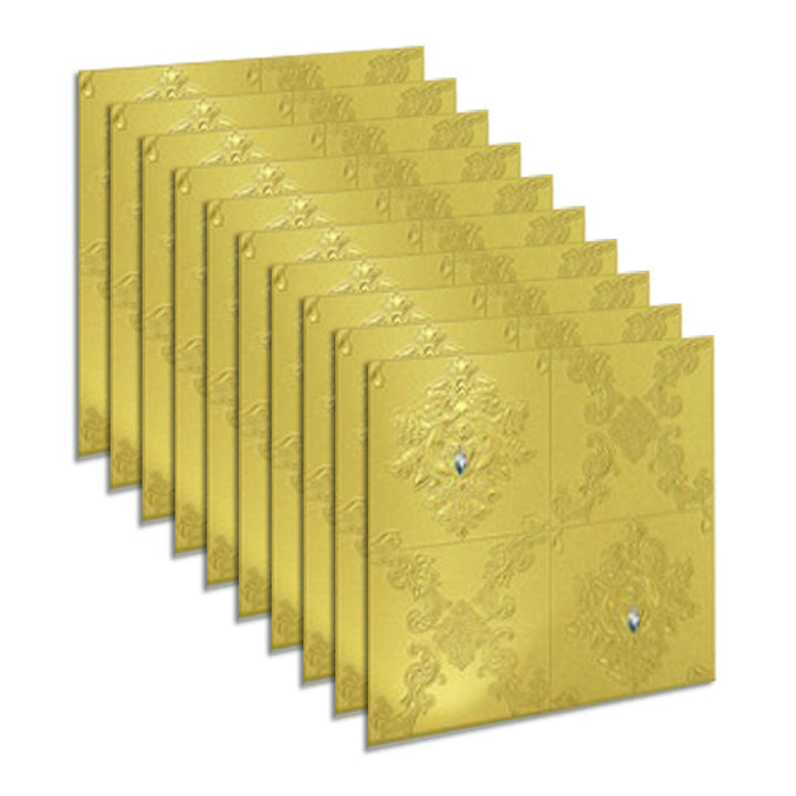 BowLift | Glam Style Foam Wall Panel Living Room 3D Embossed Waterproof Wall Panel