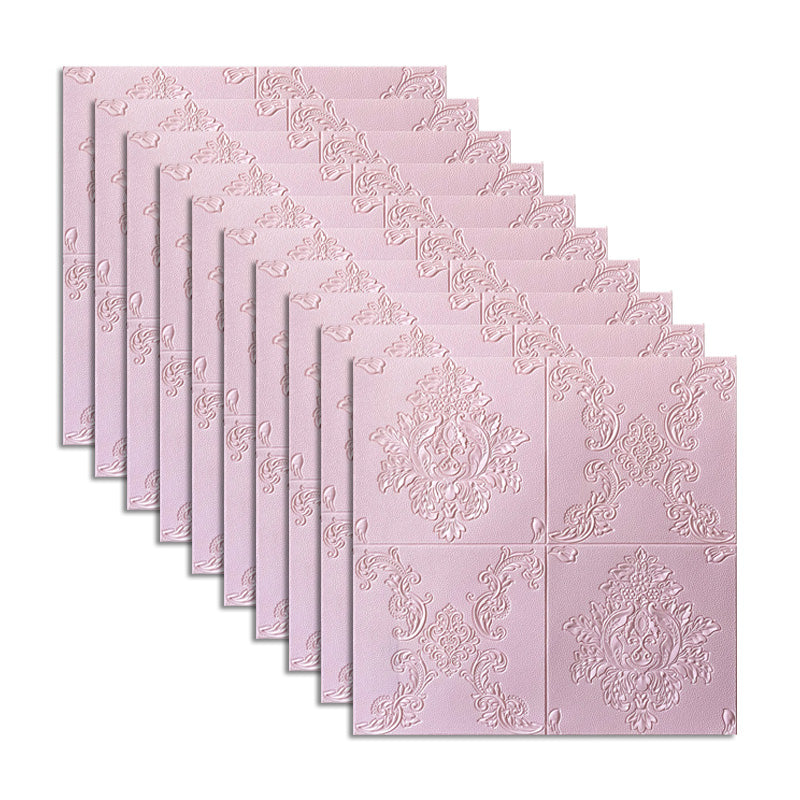 BowLift | Glam Style Foam Wall Panel Living Room 3D Embossed Waterproof Wall Panel