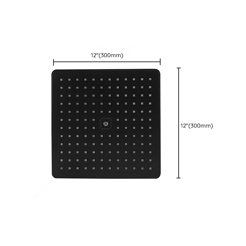 BowLift | Modern Showerhead Rainfall Fixed Showerhead Square Rainfall Handheld Showerhead