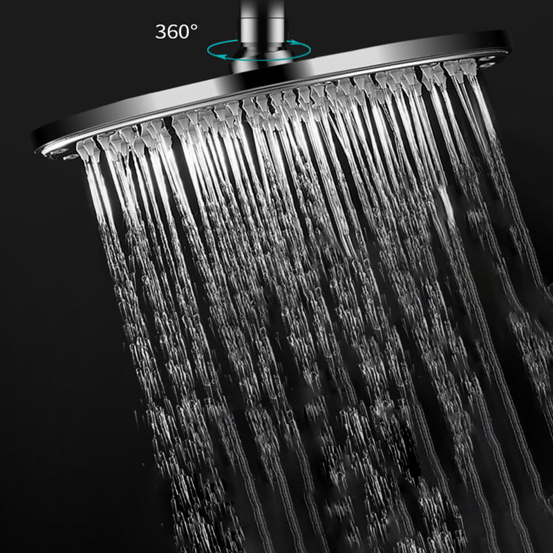 BowLift | Contemporary Style Shower Head Bathroom Fixed Shower Head with Round and Square Shape