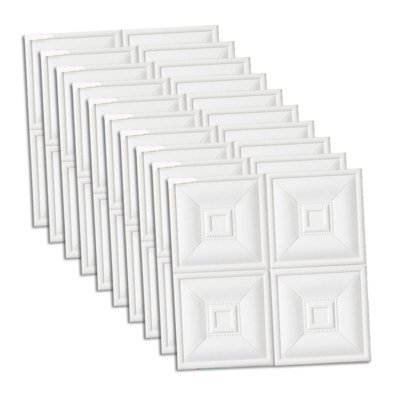 BowLift | Glam Style Foam Water-Resistant Wall Cladding Living Room 3D Embossing Wall Cladding