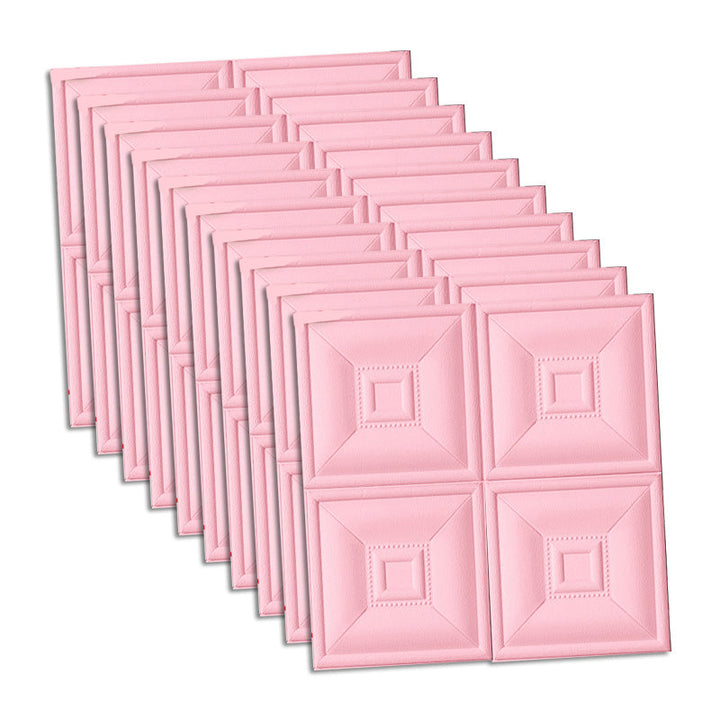 BowLift | Glam Style Foam Water-Resistant Wall Cladding Living Room 3D Embossing Wall Cladding