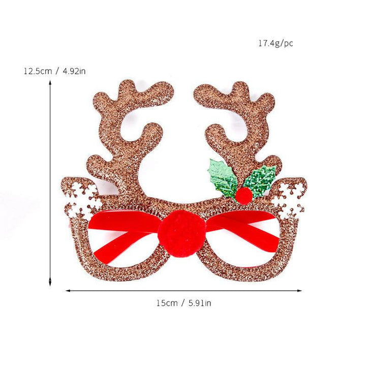 BowLift | Christmas Creative Party Gathering Dress Up Glasses