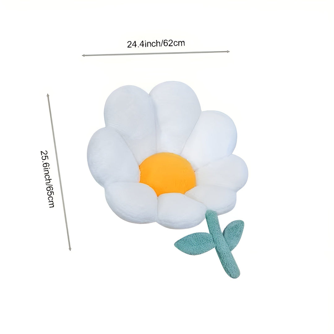 Flower Cushion Seat Cushion – Soft and Cozy | Decorative Floor Cushion for Sofa, Bedroom, and Living Room | Bowlift