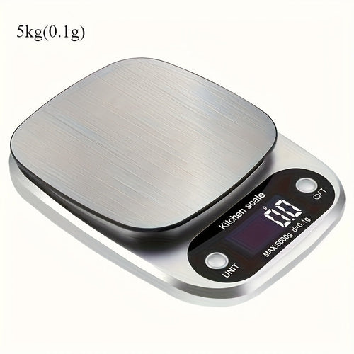 Digital kitchen scale stainless steel | Bowlift