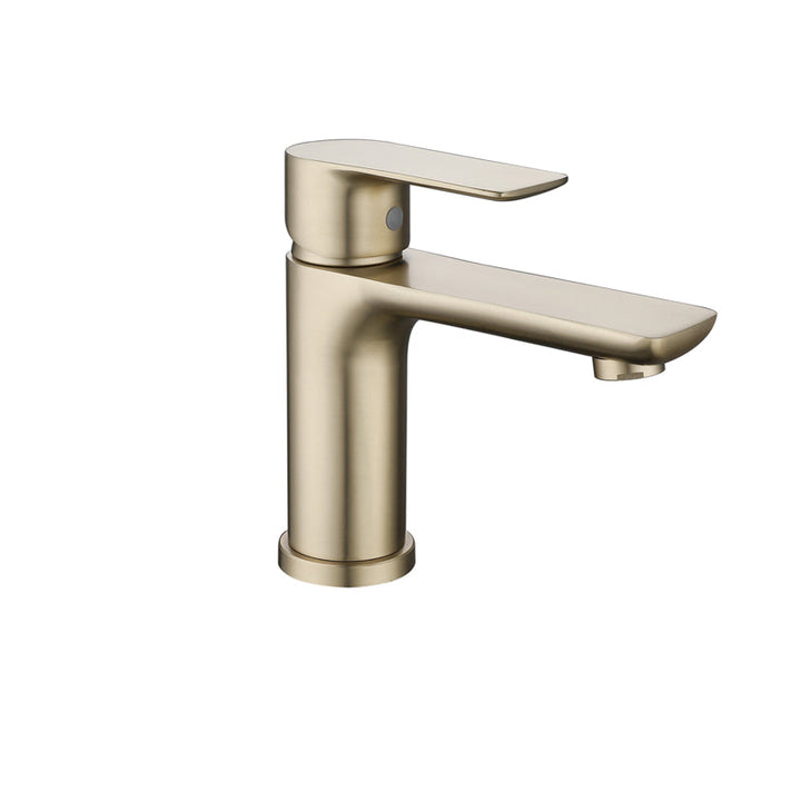 BowLift | Modern Brass Sink Faucet Single Hole Bathroom Faucet Lever Handle Tap