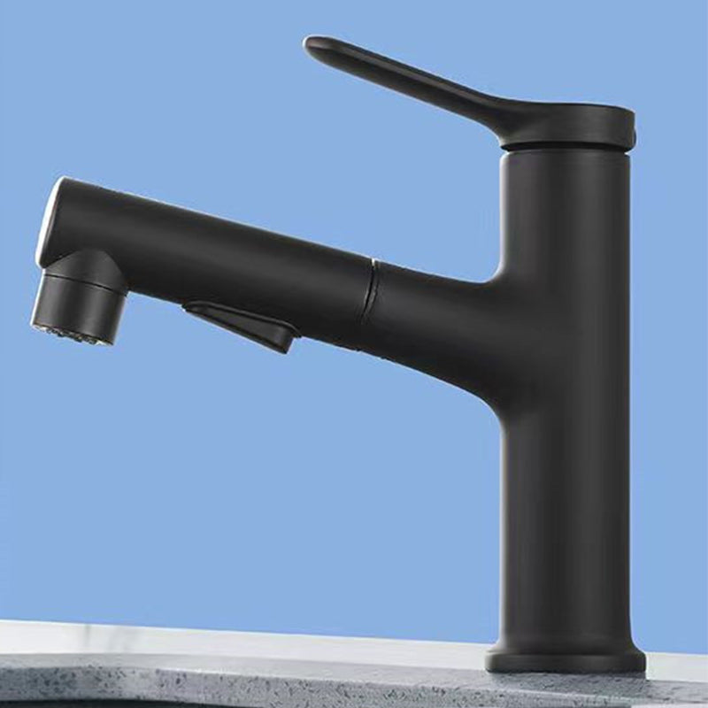 BowLift | Vessel Sink Faucet Contemporary Pull-out Tap with Swivel Spout