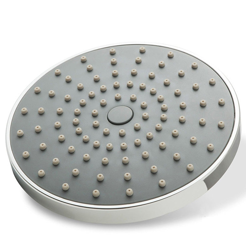 BowLift | Round Fest Shower Head Silver Single Jet Wall Mounted Shower Head