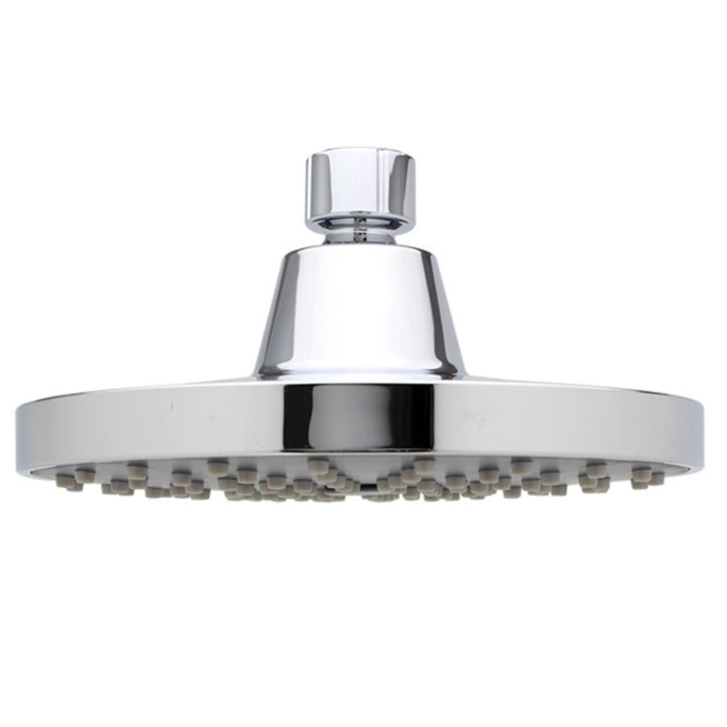 BowLift | Round Fest Shower Head Silver Single Jet Wall Mounted Shower Head