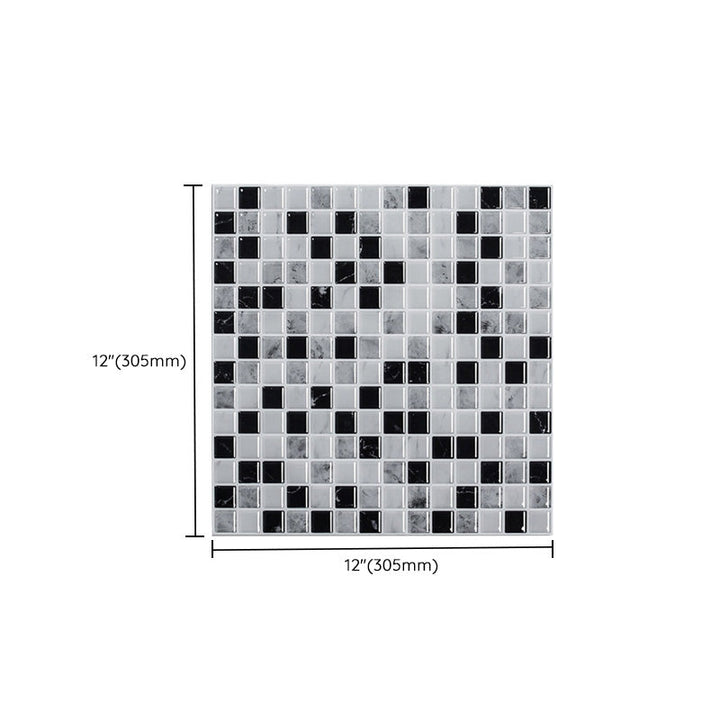BowLift | Peel & Stick Mosaic Tile Square Plastic Waterproof Peel and Stick Tiles for the Kitchen