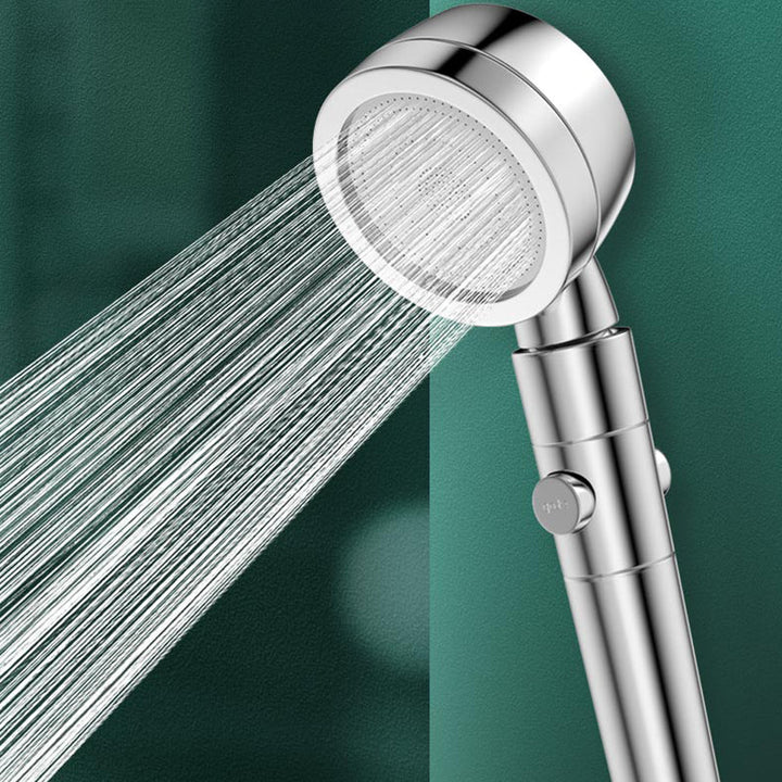 BowLift | Modern Showerhead Combination Double Showerhead Polished Stainless Steel Wall Mounted Showerhead