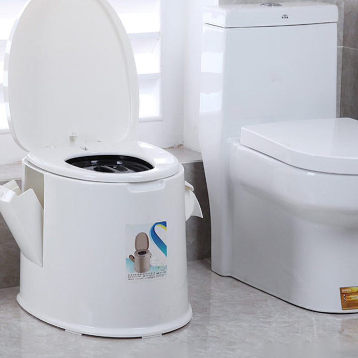 BowLift | Contemporary Plastic Urinal Standing Toilet with Seat for the Bathroom