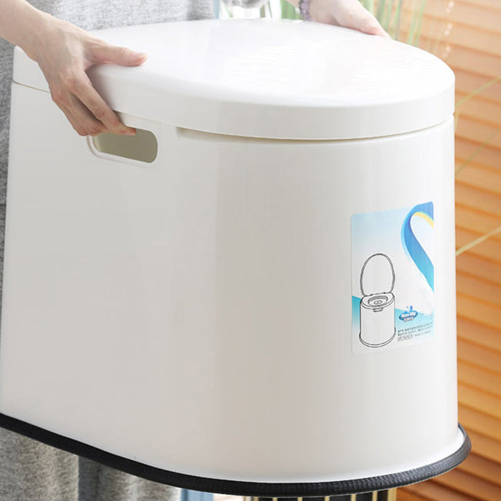 BowLift | Contemporary Plastic Urinal Standing Toilet with Seat for the Bathroom