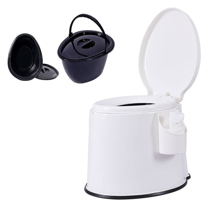 BowLift | Modern Plastic Floor-Standing Toilet with Soft Close Seat for the Bathroom
