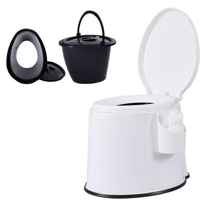 BowLift | Modern Plastic Floor-Standing Toilet with Soft Close Seat for the Bathroom