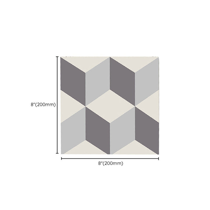 BowLift | Square Interior Vinyl Flooring Peel and Stick 3D Print Vinyl Flooring