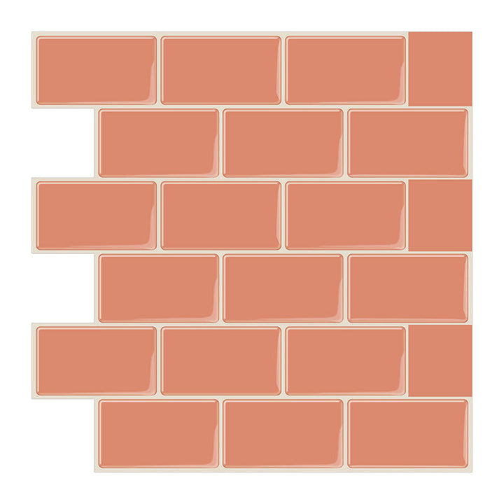 BowLift | Simple Peel & Stick Tile Scratch-Resistant Plastic Peel and Stick Subway Tile for Shower
