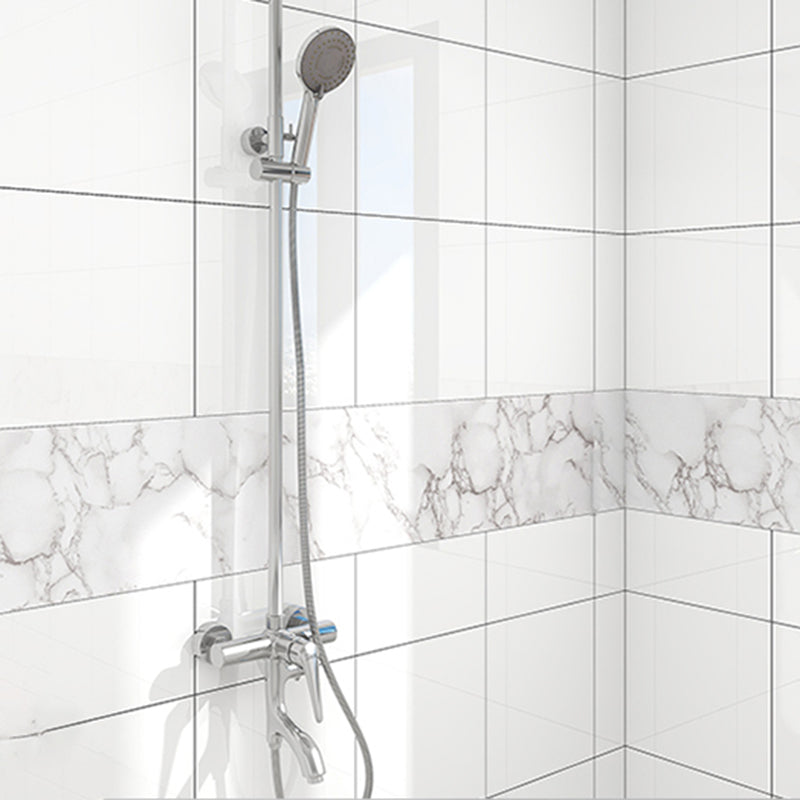 BowLift | Modern splash guard tile marble print splash guard tile for peeling and sticking for the bathroom