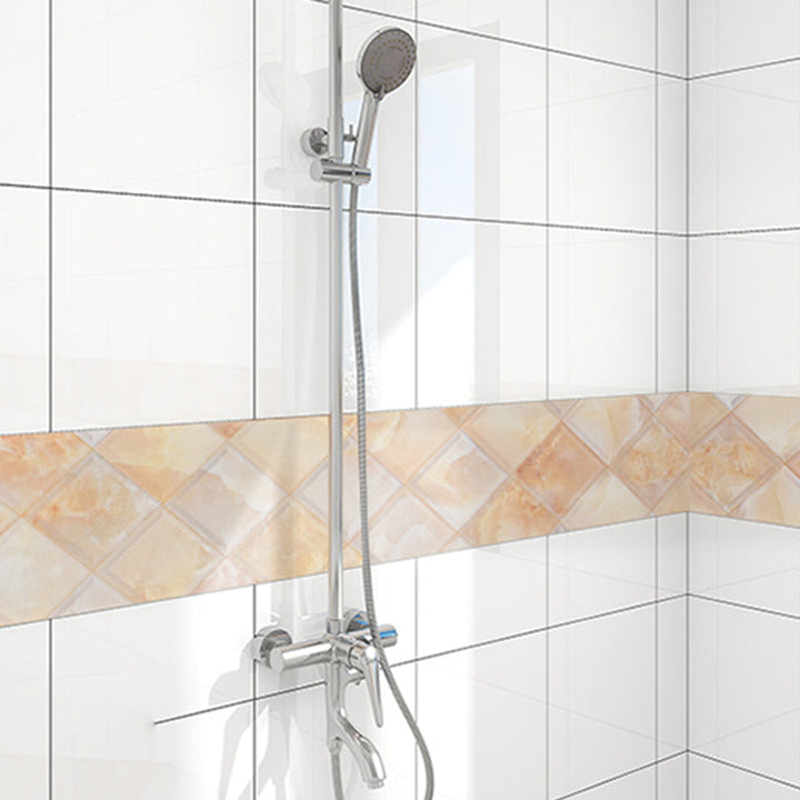 BowLift | Modern splash guard tile marble print splash guard tile for peeling and sticking for the bathroom