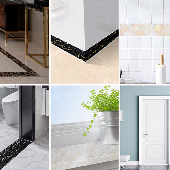 BowLift | Modern splash guard tile marble print splash guard tile for peeling and sticking for the bathroom