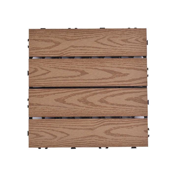 BowLift | Modern plastic wood laminate deck outdoors, mold-resistant laminate