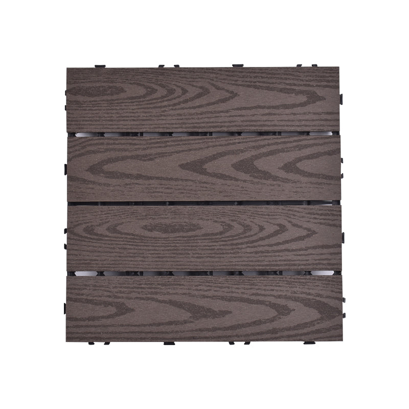 BowLift | Modern plastic wood laminate deck outdoors, mold-resistant laminate