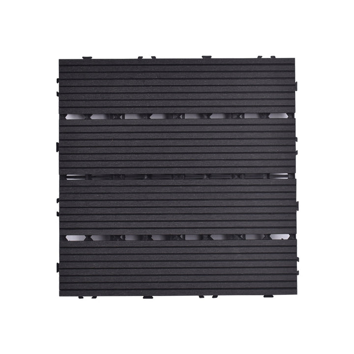 BowLift | Modern plastic wood laminate deck outdoors, mold-resistant laminate