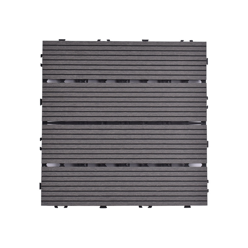 BowLift | Modern plastic wood laminate deck outdoors, mold-resistant laminate