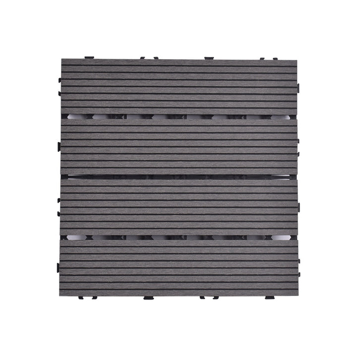 BowLift | Modern plastic wood laminate deck outdoors, mold-resistant laminate