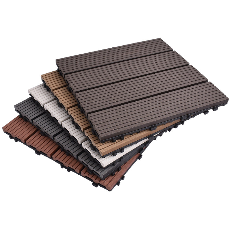 BowLift | Modern plastic wood laminate deck outdoors, mold-resistant laminate