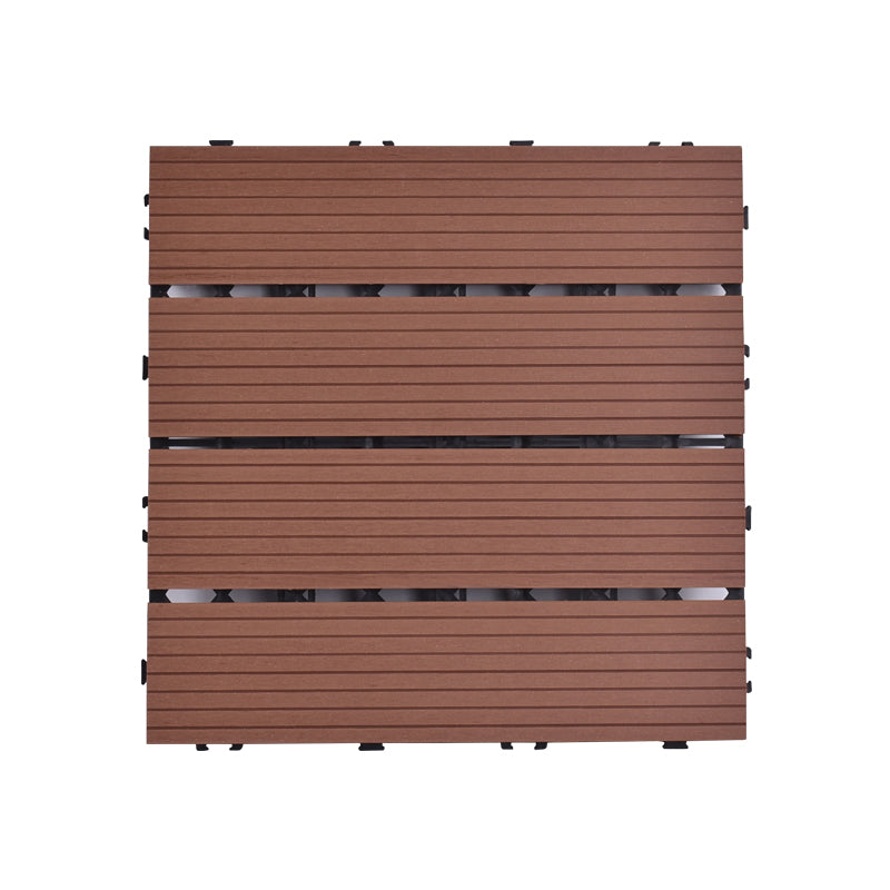 BowLift | Modern plastic wood laminate deck outdoors, mold-resistant laminate