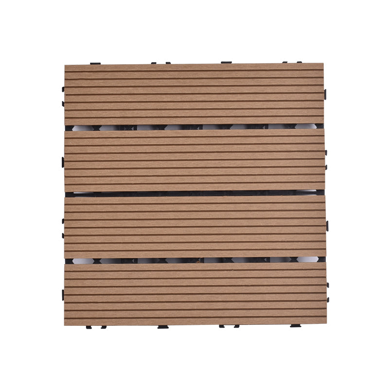 BowLift | Modern plastic wood laminate deck outdoors, mold-resistant laminate