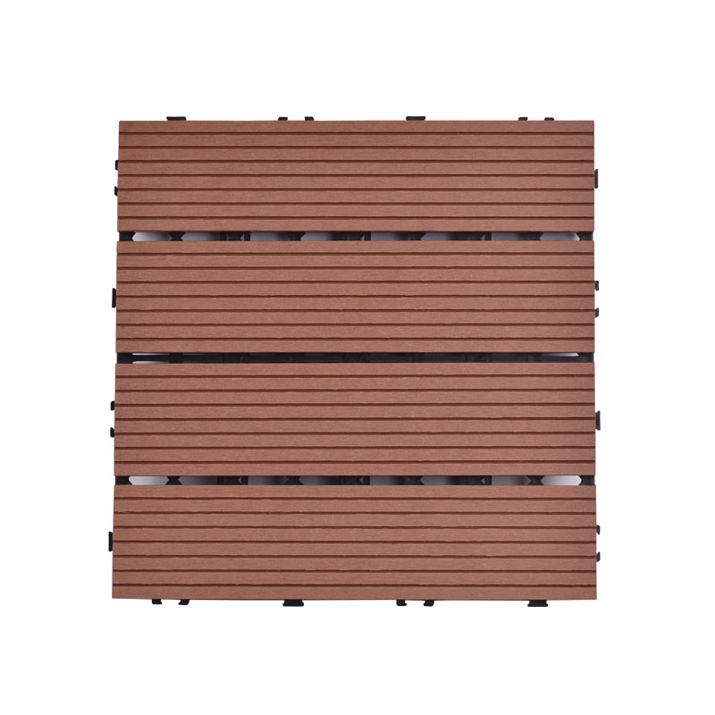 BowLift | Modern plastic wood laminate deck outdoors, mold-resistant laminate
