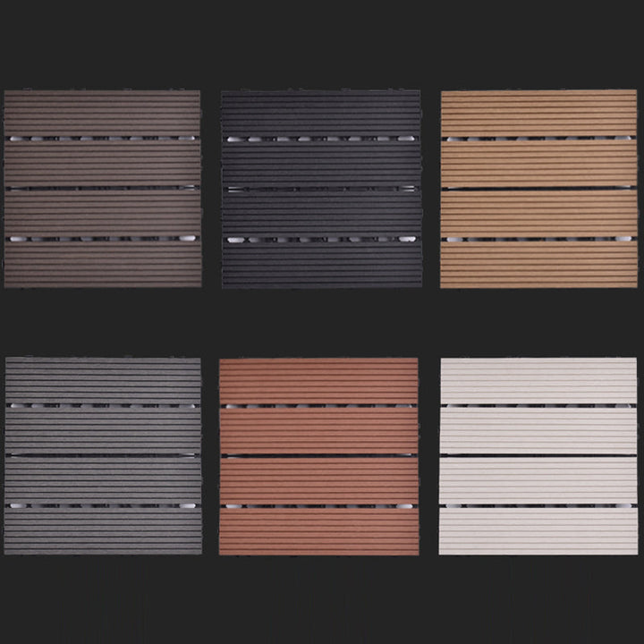 BowLift | Modern plastic wood laminate deck outdoors, mold-resistant laminate