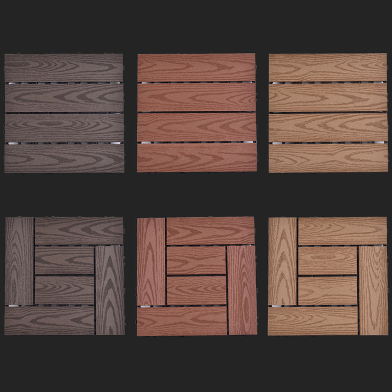 BowLift | Modern plastic wood laminate deck outdoors, mold-resistant laminate