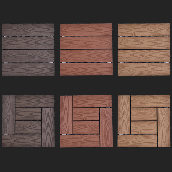 BowLift | Modern plastic wood laminate deck outdoors, mold-resistant laminate