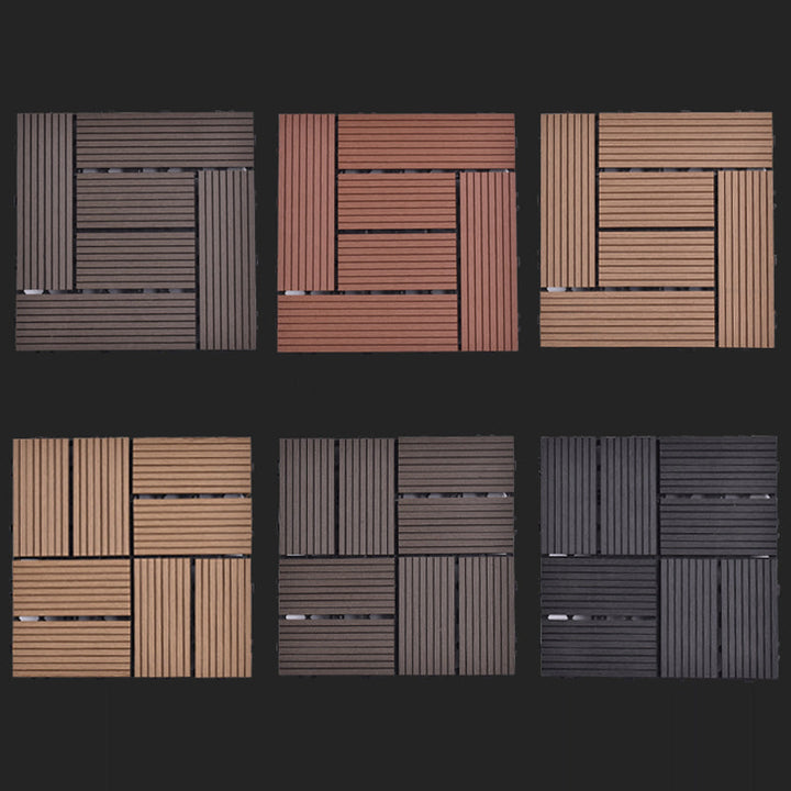 BowLift | Modern plastic wood laminate deck outdoors, mold-resistant laminate