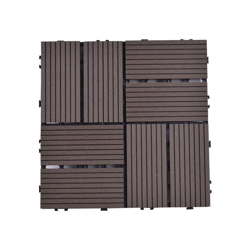 BowLift | Modern plastic wood laminate deck outdoors, mold-resistant laminate
