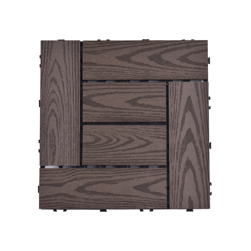 BowLift | Modern plastic wood laminate deck outdoors, mold-resistant laminate