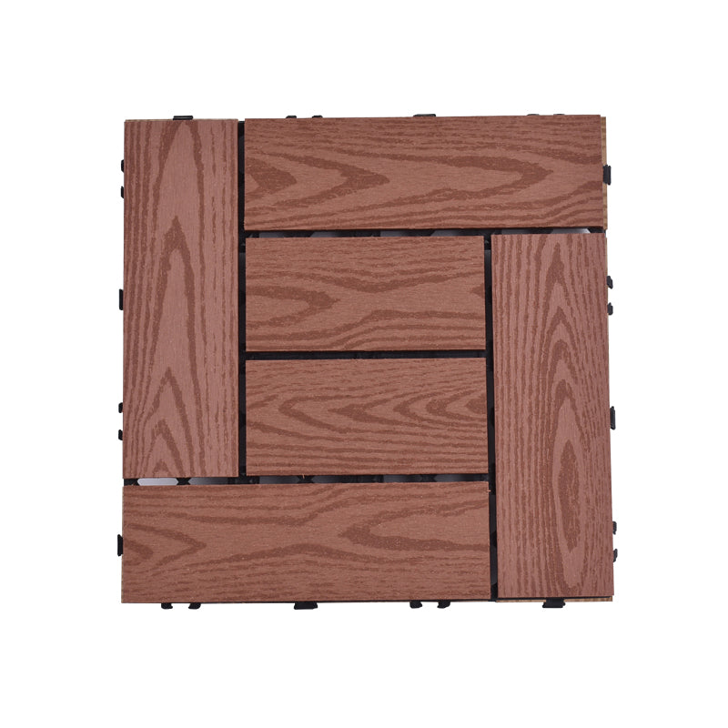 BowLift | Modern plastic wood laminate deck outdoors, mold-resistant laminate