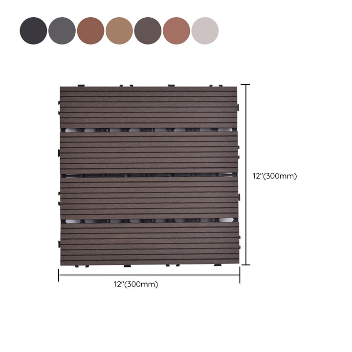 BowLift | Modern plastic wood laminate deck outdoors, mold-resistant laminate