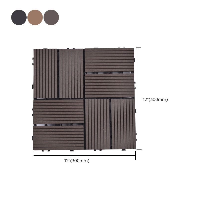 BowLift | Modern plastic wood laminate deck outdoors, mold-resistant laminate