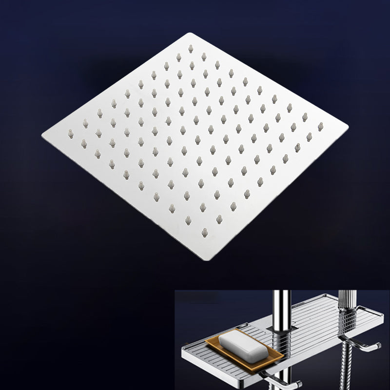 BowLift | Modern Showerhead Combination Double Showerhead Stainless Steel Wall Mounted Showerhead