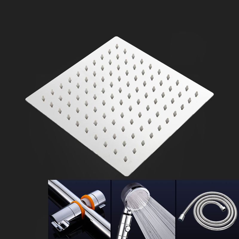 BowLift | Modern Showerhead Combination Double Showerhead Stainless Steel Wall Mounted Showerhead