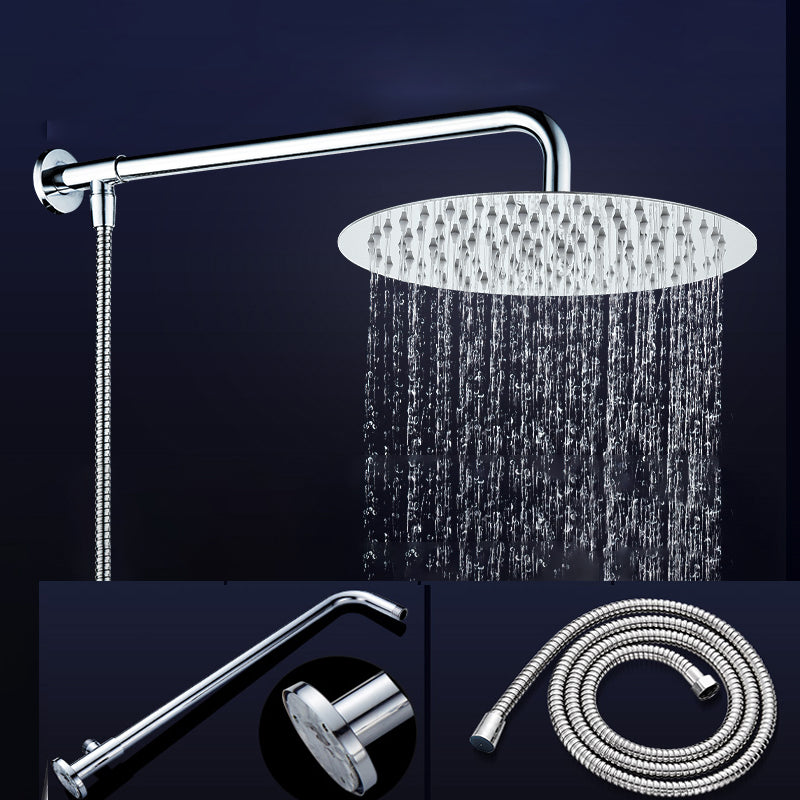 BowLift | Modern Showerhead Combination Double Showerhead Stainless Steel Wall Mounted Showerhead
